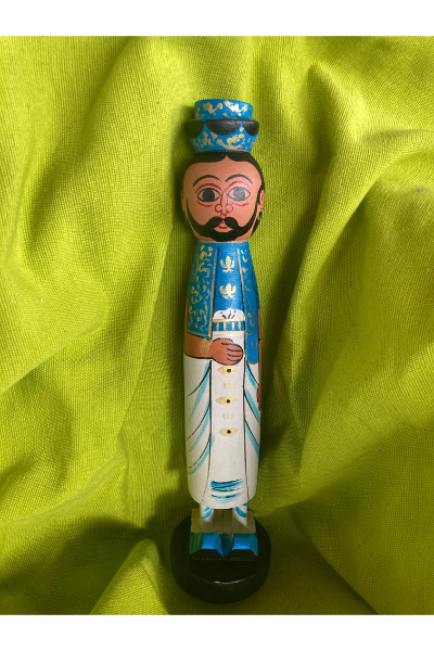 Wooden Peg Dolls (Large) - King In Blue